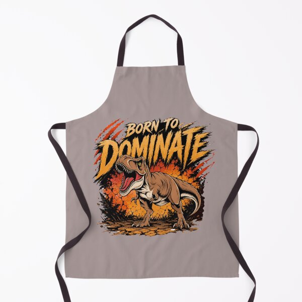 Item preview, Born to Born to Dominate – Roaring T-Rex Dinosaur Graphic T-Shirt Design designed and sold by PixeoCreatives.