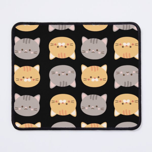 Item preview, Cute Kawaii Cat Faces Pattern designed and sold by Dreamy fantasy design.