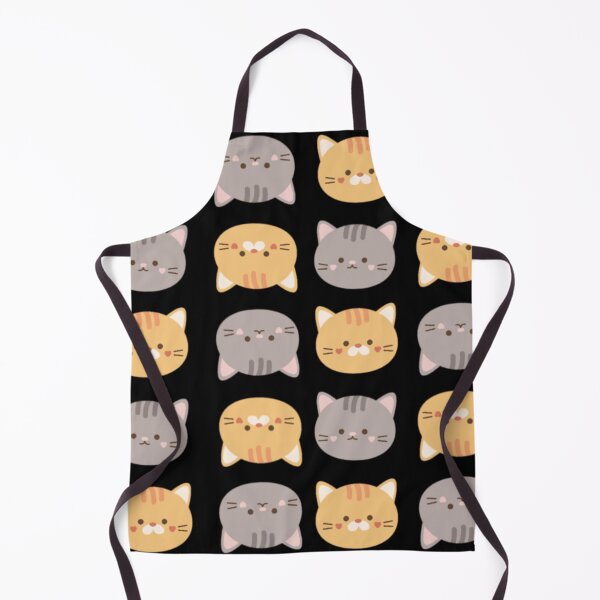 Item preview, Cute Kawaii Cat Faces Pattern designed and sold by Dreamy fantasy design.