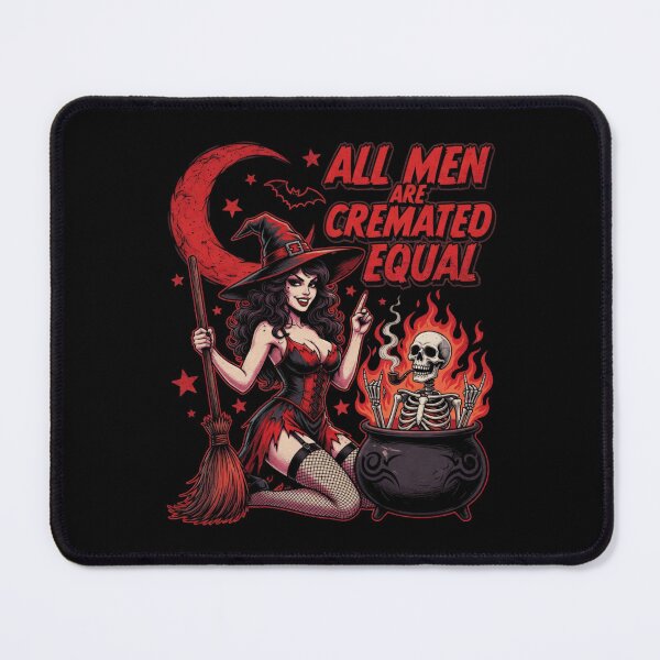 Item preview, All Men Are Cremated Equal Witch Design designed and sold by TshirtsOnline-.