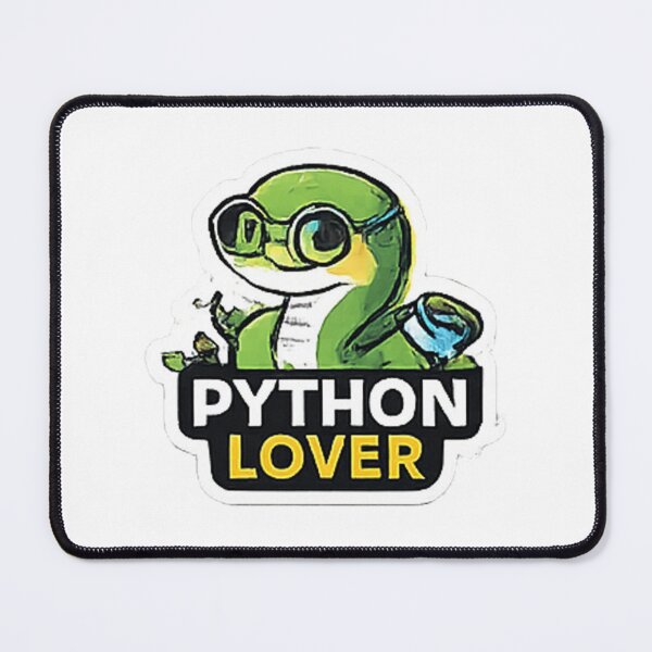 Item preview, Python Programmer Stickerp designed and sold by FancyPlus.
