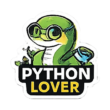Artwork thumbnail, Python Programmer Stickerp by FancyPlus