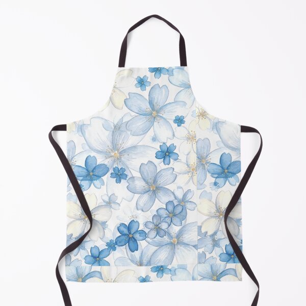 Item preview, Blue blossom illustration - floral design  designed and sold by Luv4tete.