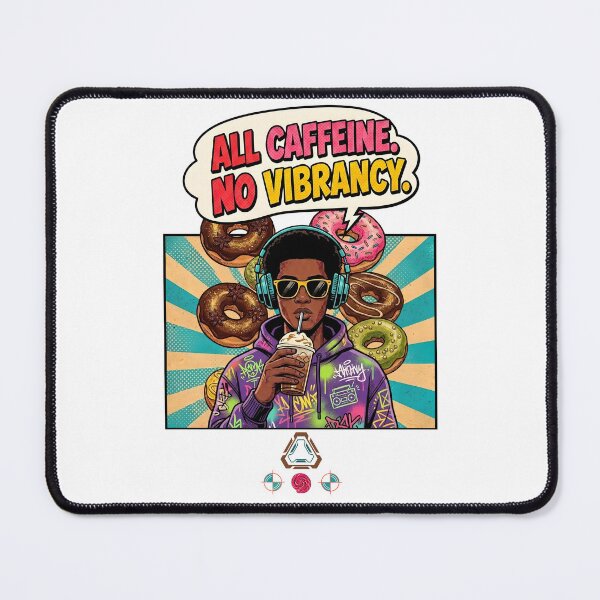Item preview, All Caffeine. No Vibrancy. designed and sold by m-yoga-store.
