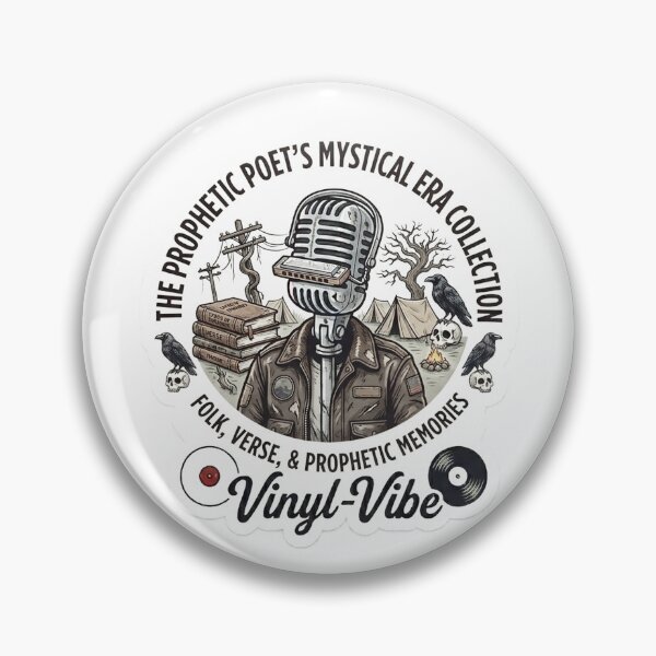 Item preview, The Prophetic Poet’s Mystical Era Collection | Folk & Verse Vinyl Vibe designed and sold by Vinyl-Vibe.
