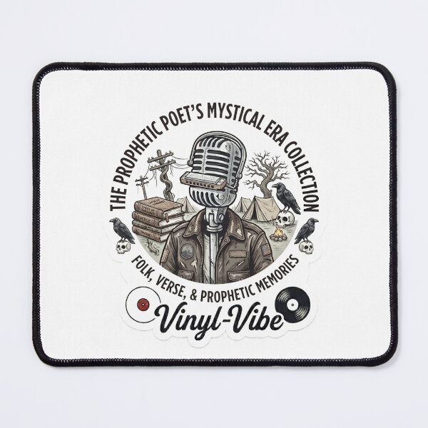 Item preview, The Prophetic Poet’s Mystical Era Collection | Folk & Verse Vinyl Vibe designed and sold by Vinyl-Vibe.