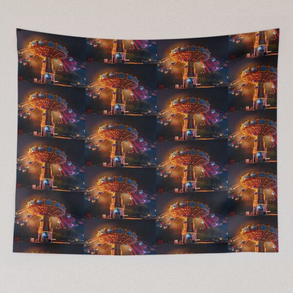 Item preview, Swing Ride at County Fair designed and sold by Vermont Gifts and Art.
