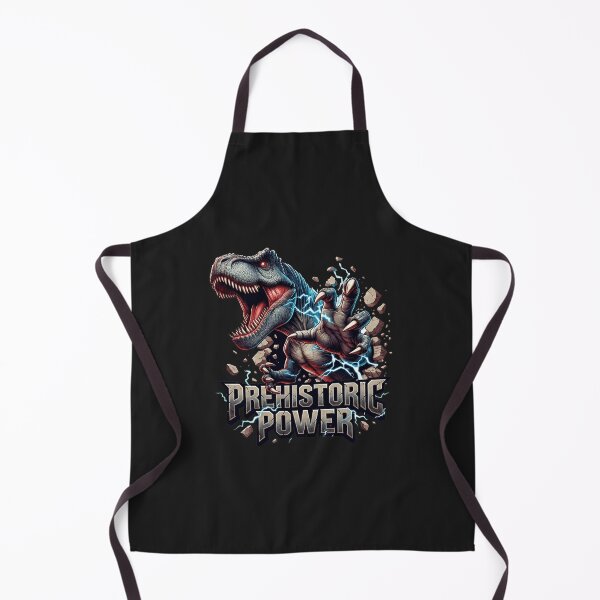 Item preview, Prehistoric Power T-Rex Lightning T-Shirt Design | Fierce Dinosaur Graphic Illustration designed and sold by PixeoCreatives.