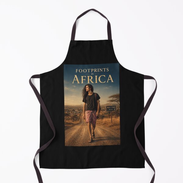Item preview, footprints in Africa designed and sold by Nadia C Ideas.
