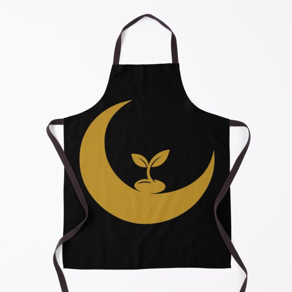 Item preview, Minimalist Crescent Moon Sprout Plant Growth Line Art designed and sold by Inkfino.