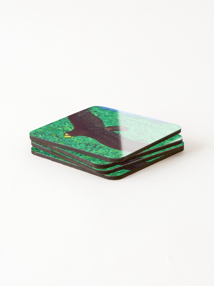 Thumbnail 4 of 5, Coasters (Set of 4), Restless designed and sold by AbomProd.