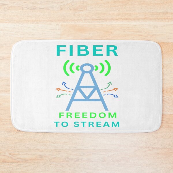 Item preview, Fiber Freedom To Stream designed and sold by FiberatWorkTechs.