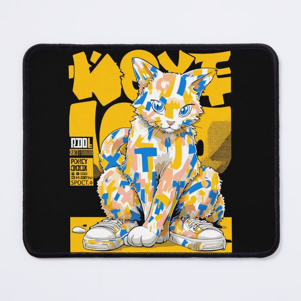 Item preview, Graffiti Streetwear Cat Wearing Sneakers Graphic designed and sold by InkmotiveStudio.
