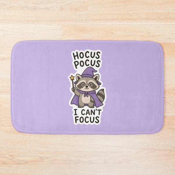 Item preview, Hocus Pocus I Can't Focus - ADHD Raccoon Neurodivergent designed and sold by thecatcouch.