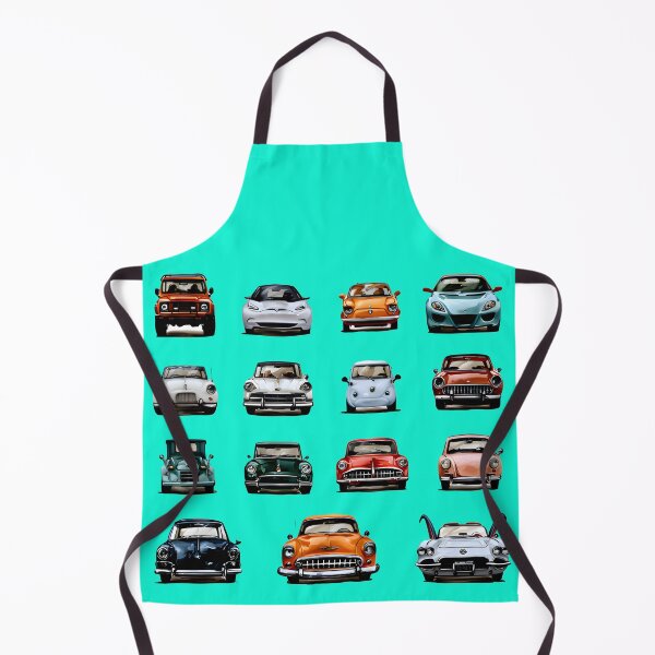 Item preview, Car Collector's Grid - Colorful Vintage and Sports Cars Illustration designed and sold by Structure-Blue.