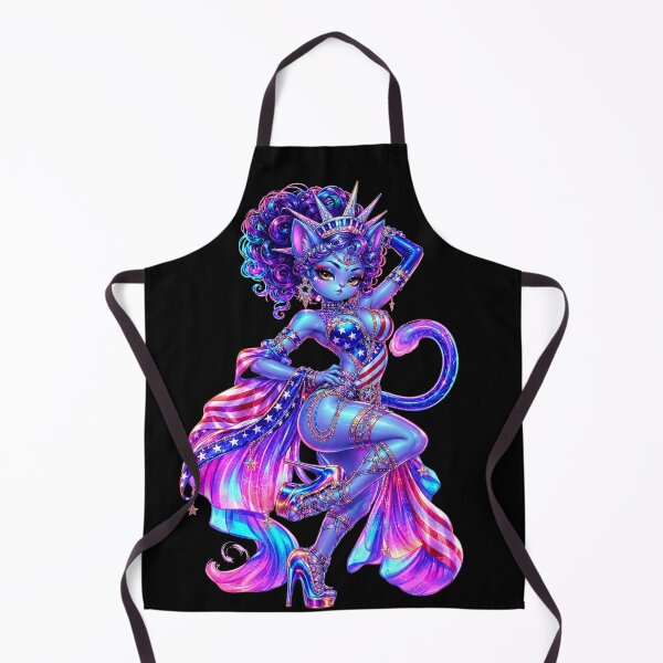 Item preview, Emily in New York - Cyberpunk American Flag designed and sold by ChaEmm_Studio.