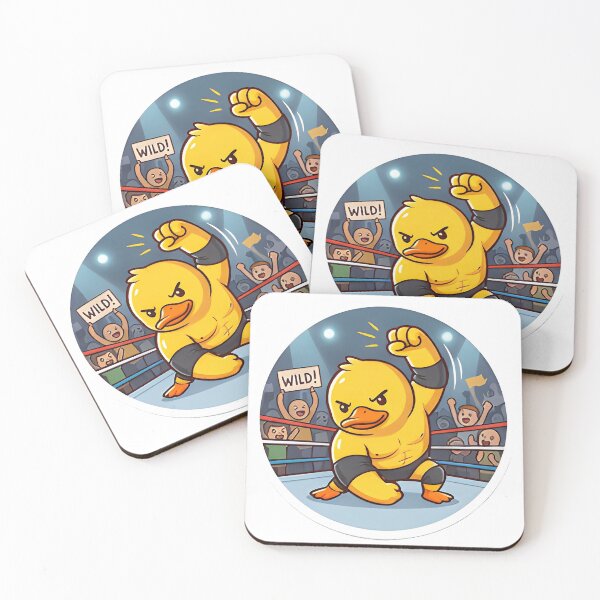 Item preview, wrestling duckies designed and sold by longwaysoway.