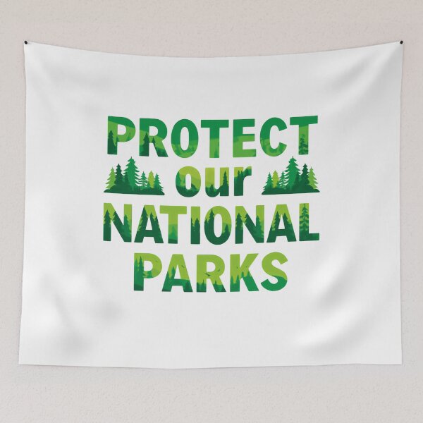 Item preview, Protect Our National Parks Nature Conservation Outdoor Adventure designed and sold by Simsimah26Parks.