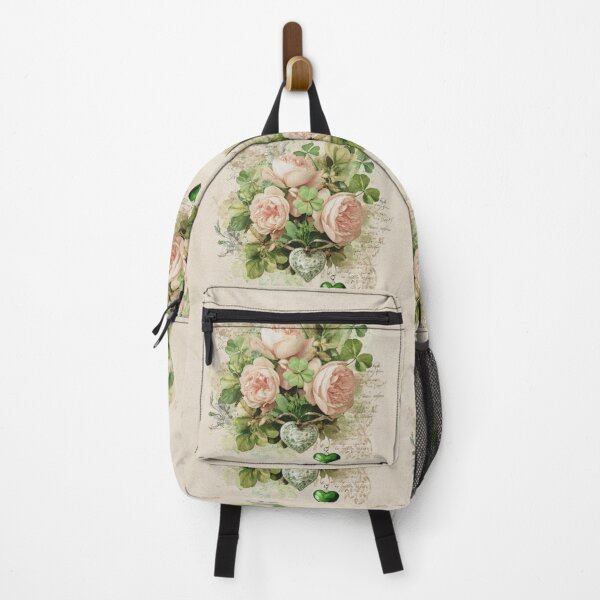 Item preview, Clover and roses shabby chic floral bouquet designed and sold by olenapetol.