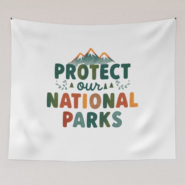Item preview, Protect Our National Parks Conservation Park Lover Outdoor Enthusiast designed and sold by Simsimah26Parks.
