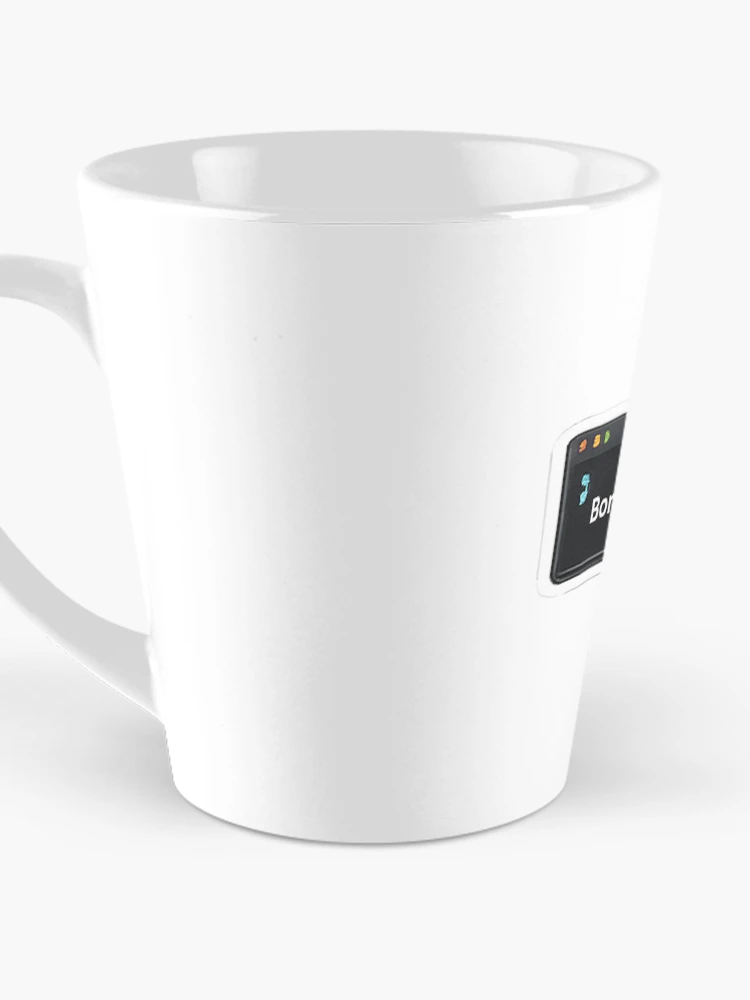 Thumbnail 3 of 4, Coffee Mug, Born To Code Sticker designed and sold by FancyPlus.