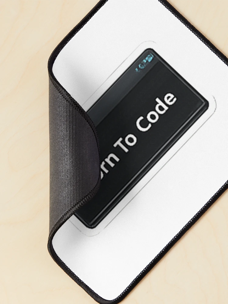 Thumbnail 2 of 5, Mouse Pad, Born To Code Sticker designed and sold by FancyPlus.