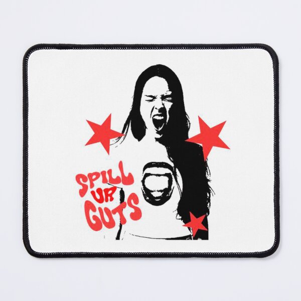 Item preview, Olivia Spill Ur Guts Fan Art Poster – Red Star Outline Graphic Print designed and sold by gringoods.