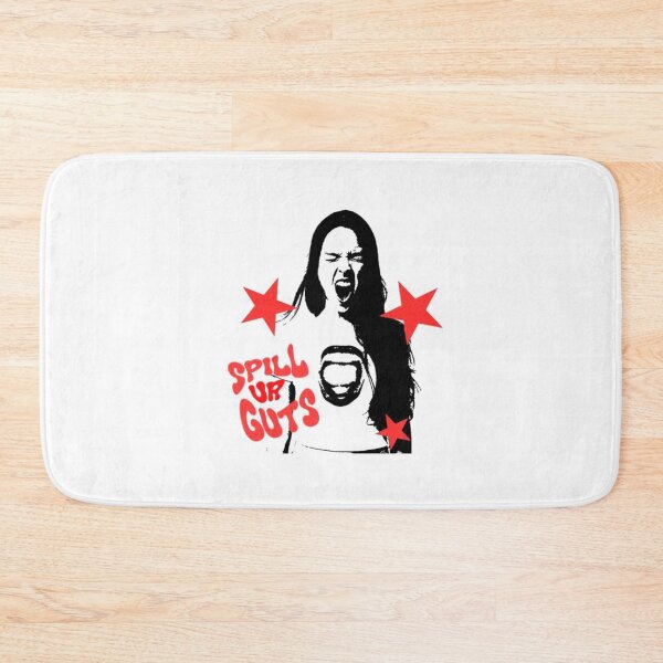 Item preview, Olivia Spill Ur Guts Fan Art Poster – Red Star Outline Graphic Print designed and sold by gringoods.