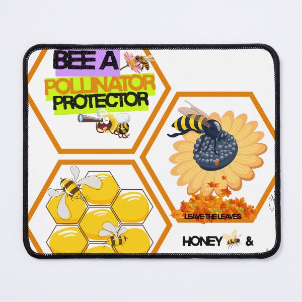 Item preview, Be a Pollinator Protector – Bee Advocate Design designed and sold by Whiskered Garden Studio.