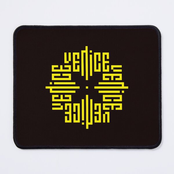 Item preview, VENICE | Yellow  | Modern Geometric Kufi Calligraphy | From Name to Art   designed and sold by FOR YOUR NAME.