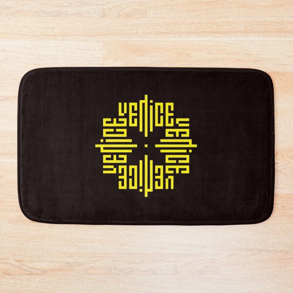 Item preview, VENICE | Yellow  | Modern Geometric Kufi Calligraphy | From Name to Art   designed and sold by FOR YOUR NAME.