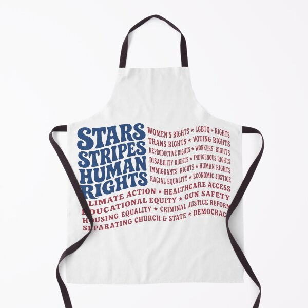 Item preview, Stars and Stripes and Human Rights USA Flag, Subtle Anti Trump, Political, Pro immigration, Anti ICE designed and sold by toongstudio.