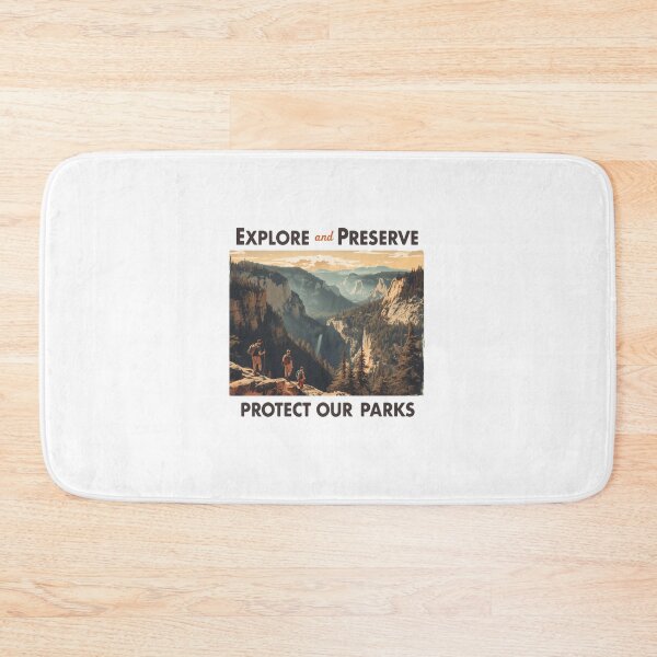 Item preview, Explore And Preserve Protect Our Parks National Park Hiking Nature Lover designed and sold by Simsimah26Parks.