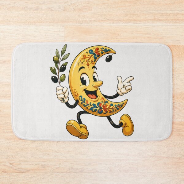 Item preview, Espagne and the dancing moon with olives designed and sold by DamioPolArt.