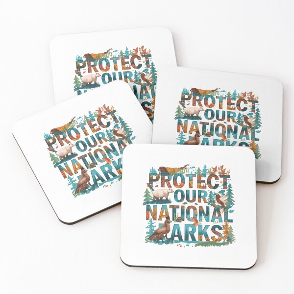 Item preview, Protect Our National Parks Nature Wildlife Conservation Outdoor Enthusiast designed and sold by Simsimah26Parks.