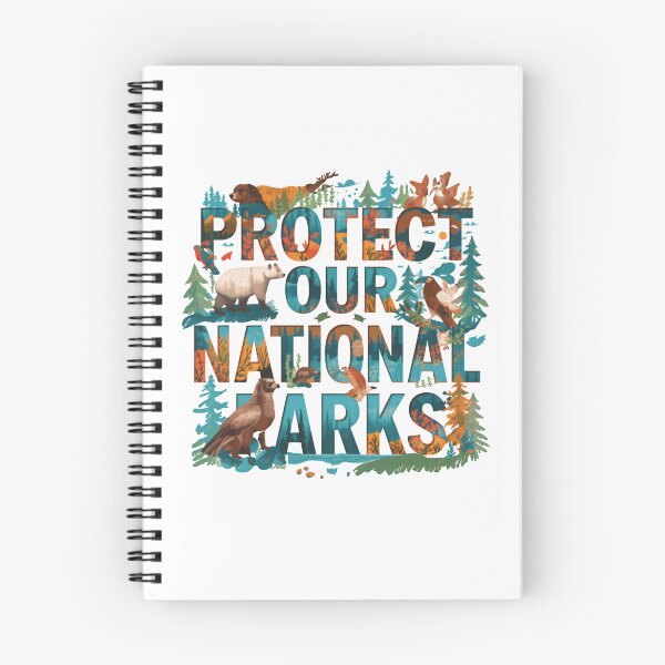 Item preview, Protect Our National Parks Nature Wildlife Conservation Outdoor Enthusiast designed and sold by Simsimah26Parks.
