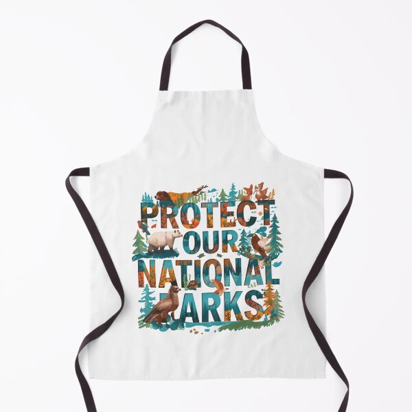 Item preview, Protect Our National Parks Nature Wildlife Conservation Outdoor Enthusiast designed and sold by Simsimah26Parks.