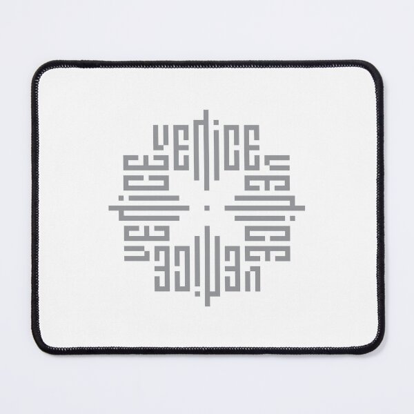 Item preview, VENICE | Gray | Modern Geometric Kufi Calligraphy | From Name to Art designed and sold by FOR YOUR NAME.
