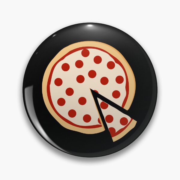 Item preview, Pizza Lover Sticker Favorite Food Minimalist Design designed and sold by gelahope.