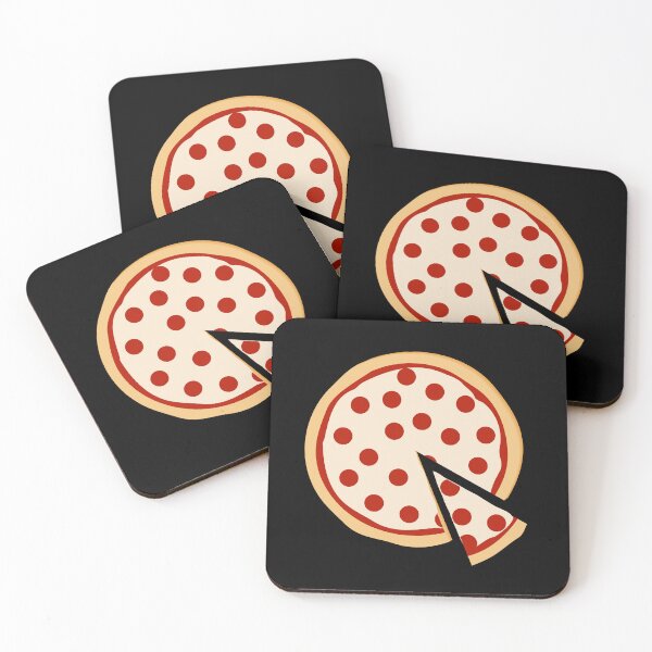 Item preview, Pizza Lover Sticker Favorite Food Minimalist Design designed and sold by gelahope.