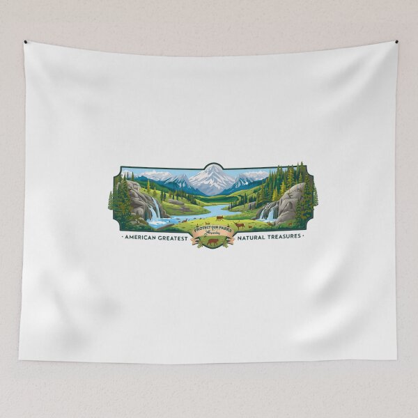 Item preview, America's Frontier Parks American Greatest Natural Treasures US National Park Travel Outdoor Explorer designed and sold by Simsimah26Parks.