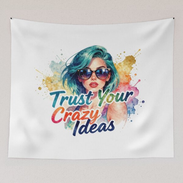 Item preview, Crazy Ideas, Bright Horizons – Young Girl Vision designed and sold by EdicrisR.