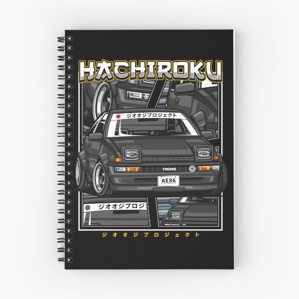 Item preview, Sprinter Trueno AE86 (Black on Black) designed and sold by JioojiProject.