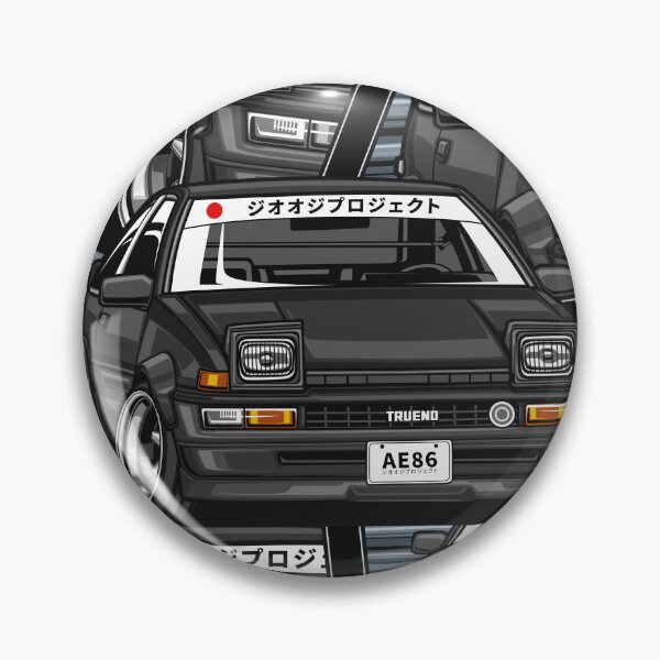 Item preview, Sprinter Trueno AE86 (Black on Black) designed and sold by JioojiProject.