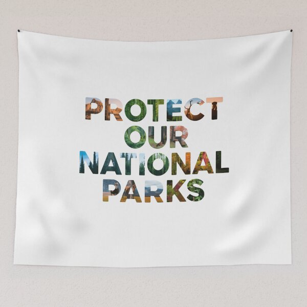 Item preview, Protect Our National Parks Nature Lover Conservationist Outdoors Travel designed and sold by Simsimah26Parks.