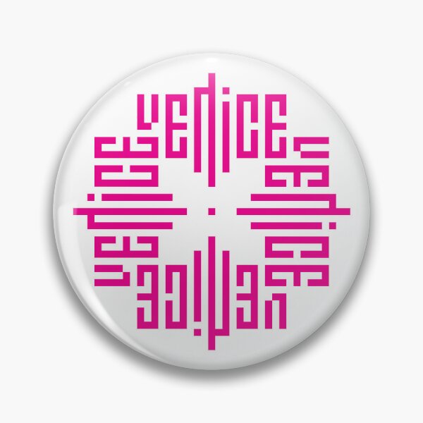 Item preview, VENICE | Pink  | Modern Geometric Kufi Calligraphy | From Name to Art   designed and sold by FOR YOUR NAME.
