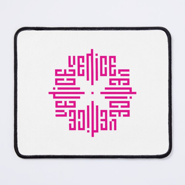 Item preview, VENICE | Pink  | Modern Geometric Kufi Calligraphy | From Name to Art   designed and sold by FOR YOUR NAME.