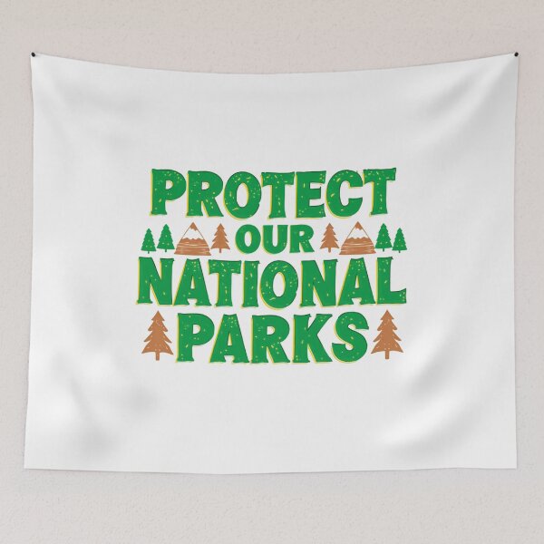 Item preview, Protect Our National Parks Outdoor Lover Conservation Advocate designed and sold by Simsimah26Parks.