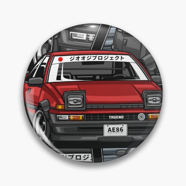 Item preview, Sprinter Trueno AE86 (Red on Black) designed and sold by JioojiProject.