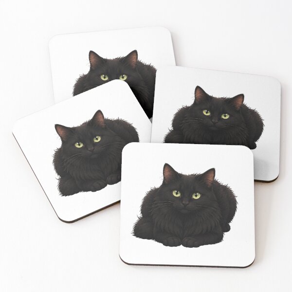 Item preview, Fluffy Black Cat Loaf  designed and sold by RealEqEdit.